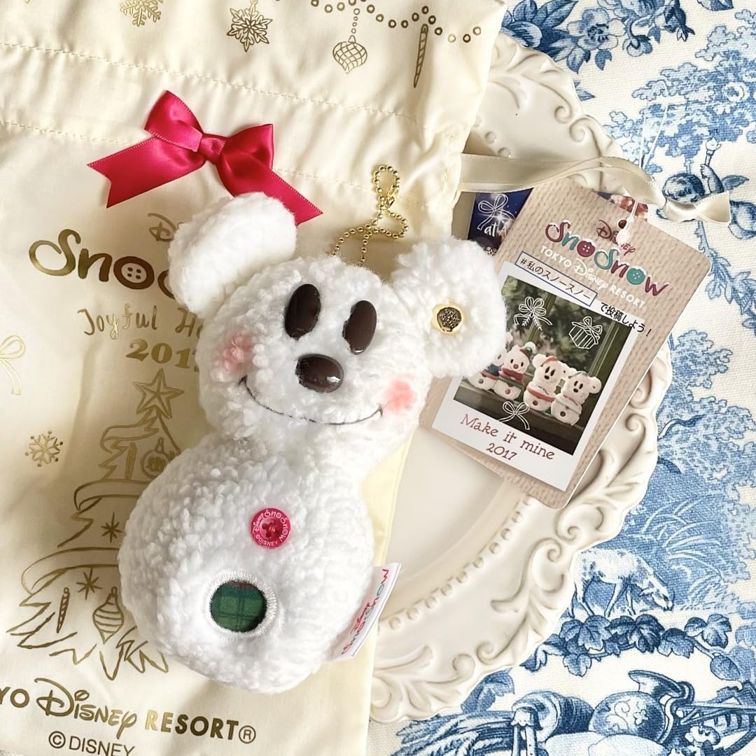 ディズニー メイクイットマイン スノースノー ミッキーぬいぐるみ スノープルート登場！東京ディズニーランド“ディズニー・クリスマス